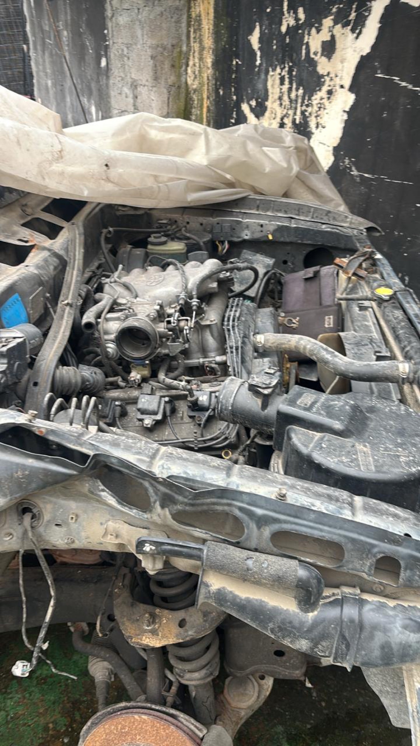 El carro donante.